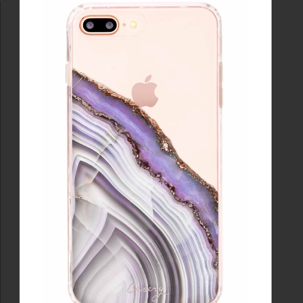 iPhone 8 Plus Clear Geode Case